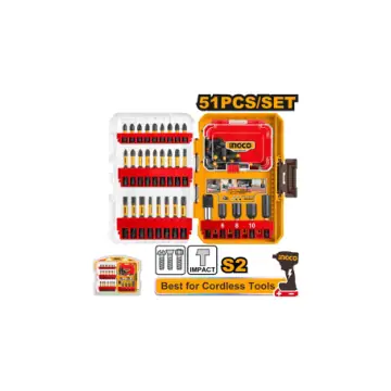 Kit de 51 piezas de puntas para destornillador de impacto