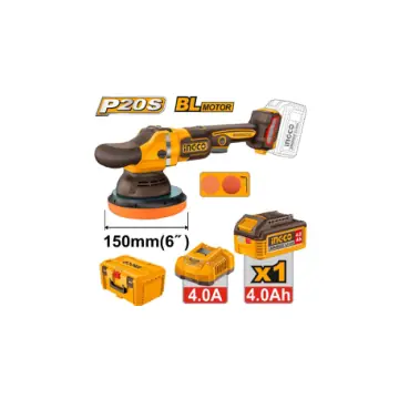 Lustrapulidora BL 20V c/1 bateria de 4a y cargador