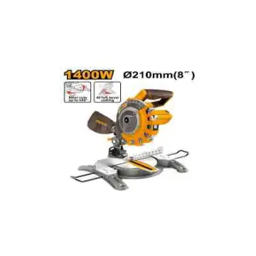 Sierra ingleteadora de 1400w de 8"