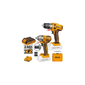 Kit 2-1 llave de impacto y taladro