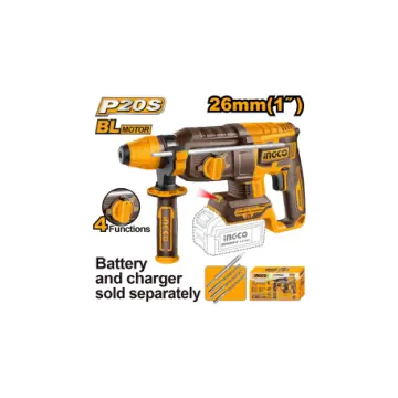 Rotomartillo BL 20V sin bateria -1100 RPM- SDS plus-2,5j