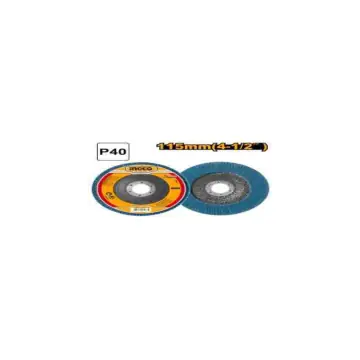 Disco flap 4½ para acero inox grano 40