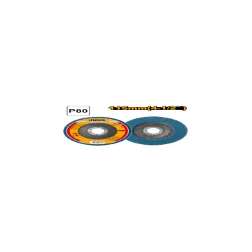 Disco flap 4½ para acero inox grano 80