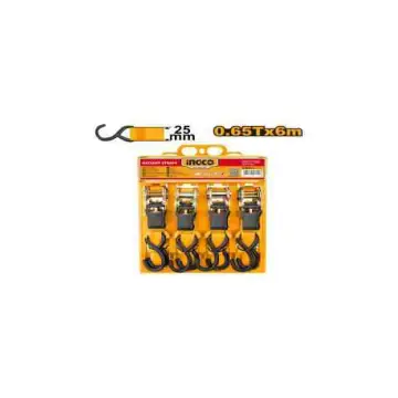 Juego de 4 eslinca con tesador de 0,65t/6m