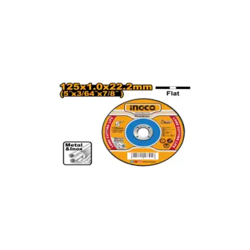 Disco de corte de 5" x1mm