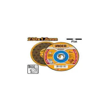 Disco de corte de fierro 9"x1,6mm- 6650rpm/min