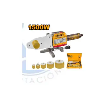 Soldadora de pvc- termofusion de 1500w- 20-63mm