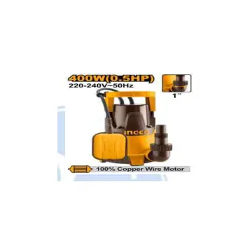 Bomba sumerc¡gible 220V-400w-1"-117l/m