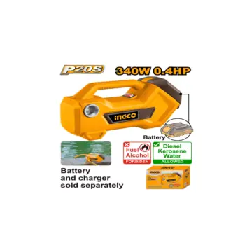 Bomba para diesel 20V sin bateria