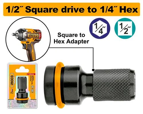 Adaptador de ½ a 1/4" ABH60501 herramienta disponible en RCS Santa Cruz