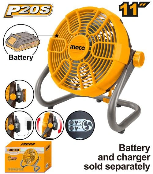 Ventilador 20V sin bateria 11" CFALI2002 herramienta disponible en RCS Santa Cruz