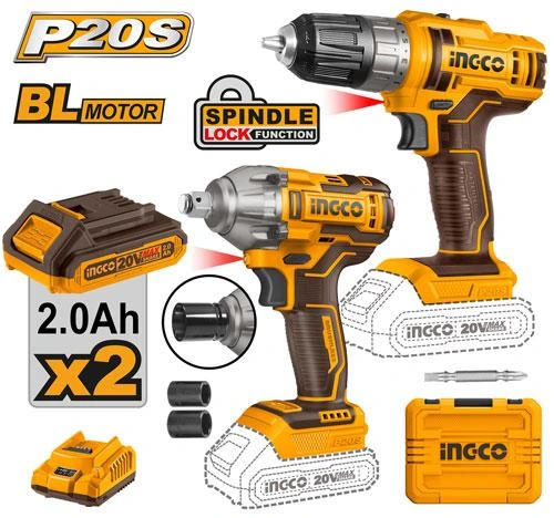 Kit 2-1 llave de impacto y taladro COSLI230702 herramienta disponible en RCS Santa Cruz