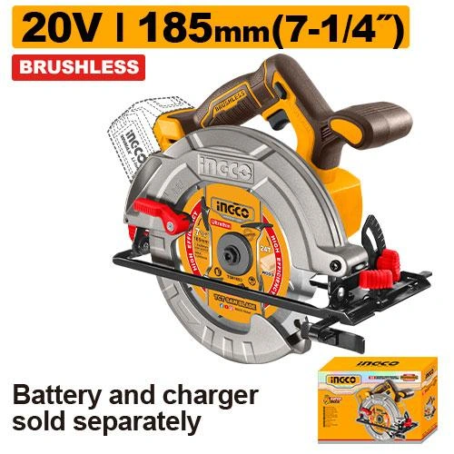 Sierra circular BL 20V 71/4½" en caja de carton sin bateria y sin cargador 4800rpm CSLI1851 herramienta disponible en RCS Santa Cruz