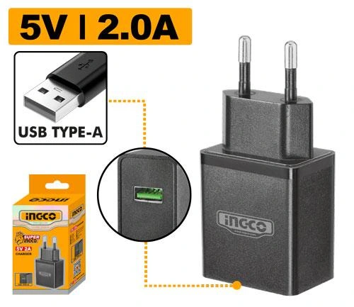 Cargador 5v-2a para cable usb FCLI120502 herramienta disponible en RCS Santa Cruz