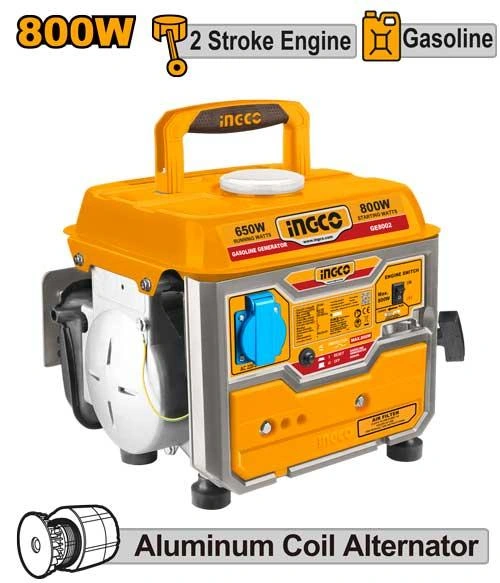 Generador a mezcla - 800w -3000 RPM- enfriado por aire - tanque de 4 lt GE8002 herramienta disponible en RCS Santa Cruz