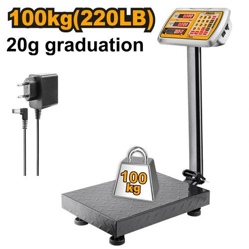Balanza de 100kg HESA31003 herramienta disponible en RCS Santa Cruz
