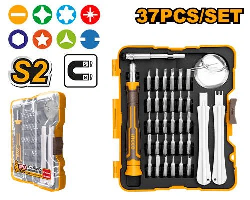 Juego mini destornillador de 37 piezas HKSDB0378 herramienta disponible en RCS Santa Cruz