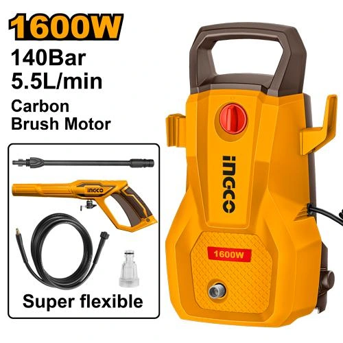 Hidrolavadora 220V- 1600w-140bar -5,5l/m HPWR16008 herramienta disponible en RCS Santa Cruz