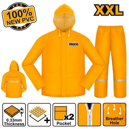Impermeable chaqueta y pantalon talla xxl HRCTSKT031.XXL herramienta disponible en RCS Santa Cruz