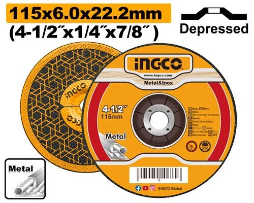 Disco de desbaste de metal de 4½"x6mm MGD601151 herramienta disponible en RCS Santa Cruz