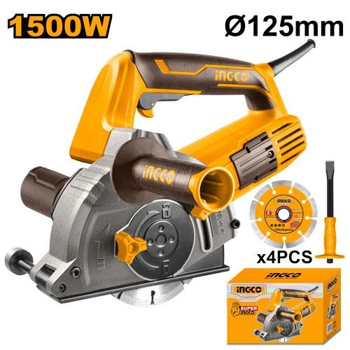 Acanaladora de muro 220V de 5" 1500w WLC15008 herramienta disponible en RCS Santa Cruz
